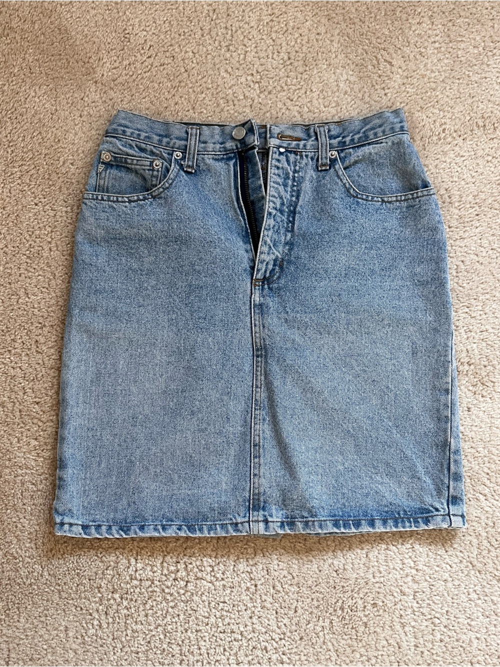 Esprit Light Blue Denim Mini Skirt 26